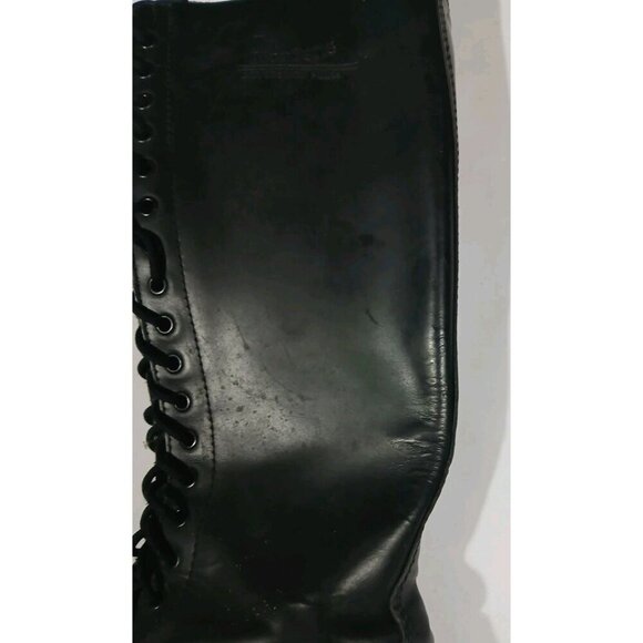 Doc Martens 20 Eye Lace Up Knee High Boots - Picture 15 of 16